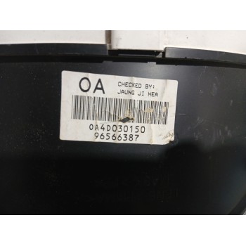 Recambio de cuadro instrumentos para daewoo matiz cd referencia OEM IAM 96566387  