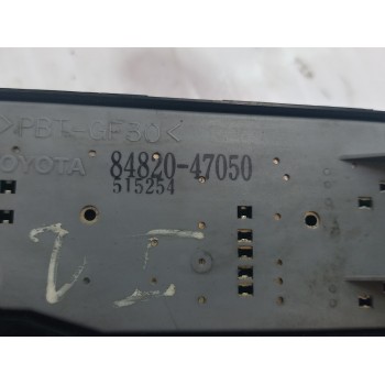 Recambio de mando elevalunas delantero izquierdo para toyota prius (nhw20) basis referencia OEM IAM 8482047050  