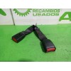 Recambio de enganche cinturon trasero izquierdo para peugeot 206 berlina e-music referencia OEM IAM 4186092  