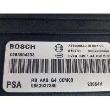 Recambio de modulo electronico para citroën c4 grand picasso avatar referencia OEM IAM 9663937380  