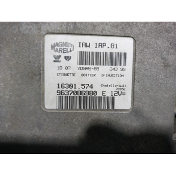 Recambio de centralita motor uce para peugeot 206 berlina e-music referencia OEM IAM 9637086980  