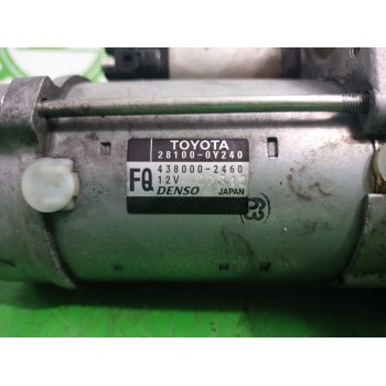 Recambio de motor de arranque para toyota auris touring sports (e18) active referencia OEM IAM 281000Y240  