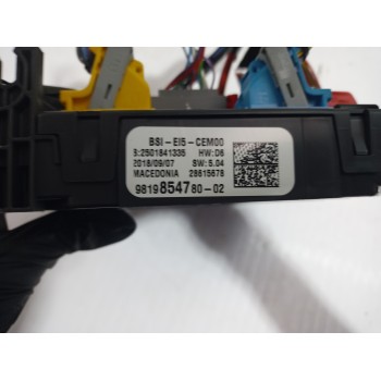 Recambio de caja reles / fusibles para opel grandland x design line referencia OEM IAM 9819854780  