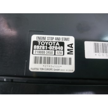 Recambio de modulo electronico para toyota auris touring sports (e18) active referencia OEM IAM 8926102040  