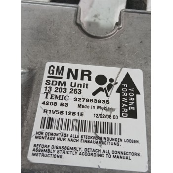 Recambio de centralita airbag para opel astra h (a04) 1.7 cdti (l48) referencia OEM IAM 13203263  