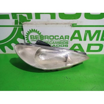 Recambio de faro derecho para peugeot 206 berlina e-music referencia OEM IAM 6205S8  