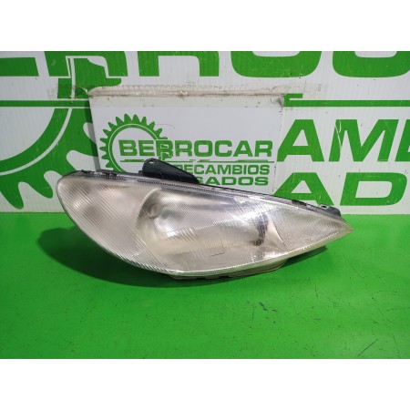 Recambio de faro derecho para peugeot 206 berlina e-music referencia OEM IAM 6205S8  
