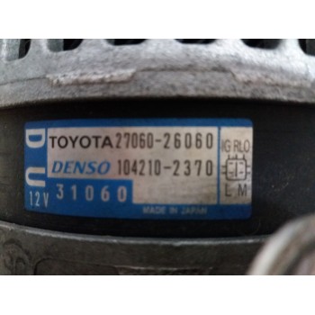Recambio de alternador para toyota rav 4 2.2 d-4d cat referencia OEM IAM 2706026060  
