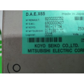 Recambio de modulo electronico para renault clio ii fase ii (b/cb0) 1.5 dci diesel referencia OEM IAM 8200222352  