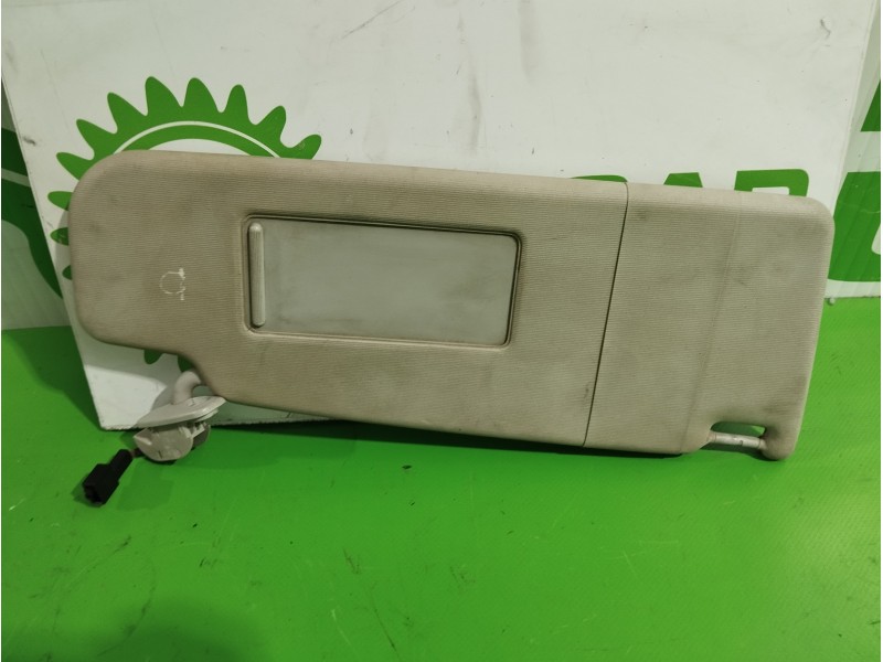 Recambio de parasol derecho para seat toledo (1m2) 1.9 tdi referencia OEM IAM 6X0857552B  