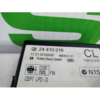 Recambio de centralita cierre para opel astra g berlina 1.6 16v referencia OEM IAM 24410018  