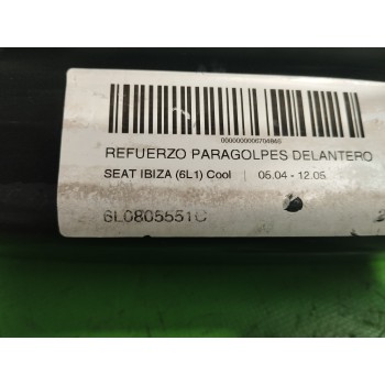 Recambio de refuerzo paragolpes delantero para seat ibiza (6l1) 1.9 tdi referencia OEM IAM 6L0805551C  
