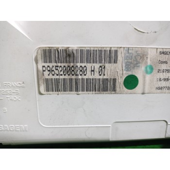 Recambio de cuadro instrumentos para citroën c3 1.4 hdi sx referencia OEM IAM P9652008280 / 6105EV  