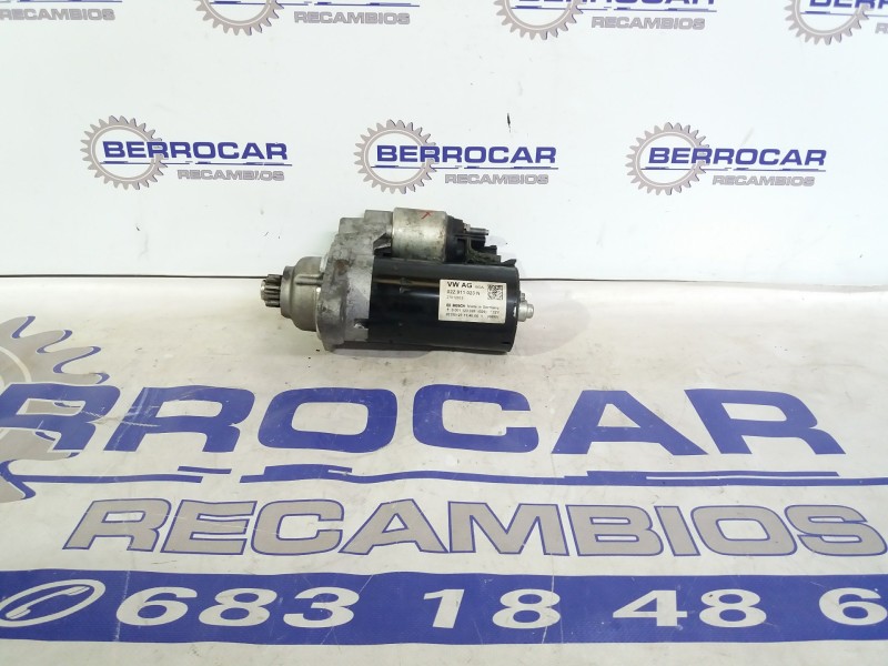 Recambio de motor arranque para skoda spaceback (5h) 1.6 tdi referencia OEM IAM 02z911023n  
