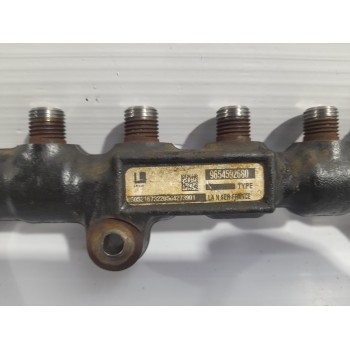 Recambio de rampa inyectora para peugeot partner kombi 1.6 blue-hdi fap referencia OEM IAM 9654592680  