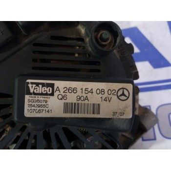 Recambio de alternador para mercedes-benz clase a (w169) 1.7 cat referencia OEM IAM A2661540802  