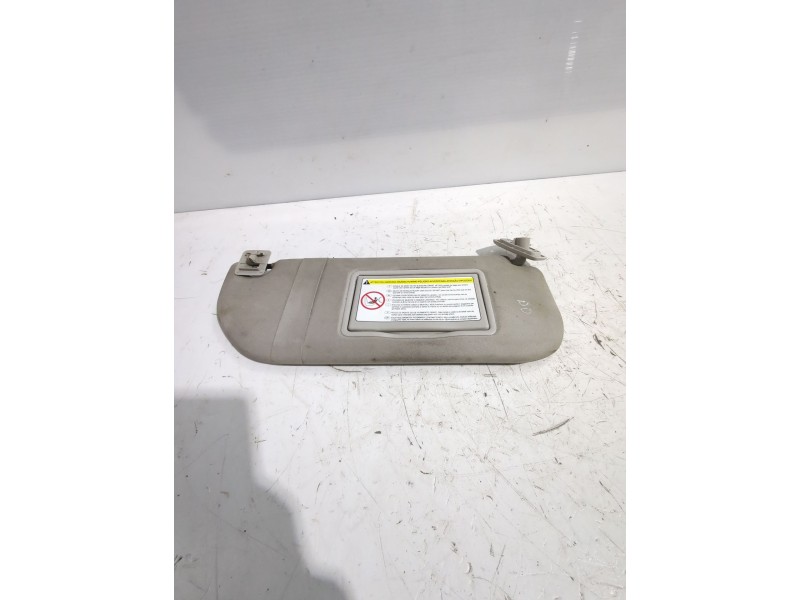 Recambio de parasol derecho para peugeot 107 (pm_, pn_) 1.4 hdi referencia OEM IAM 1611905180  