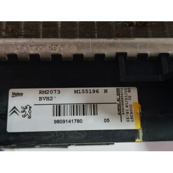 Recambio de radiador agua para opel grandland x design line referencia OEM IAM 9809141780  