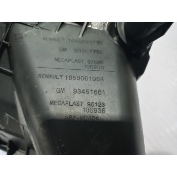 Recambio de caja filtro aire para renault trafic furgón l1h1 2,7t referencia OEM IAM 165006196R  