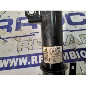 Recambio de amortiguador delantero izquierdo para opel zafira b 1.6 16v cat referencia OEM IAM 13280736  