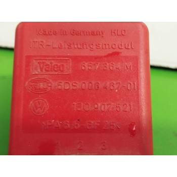 Recambio de resistencia calefaccion para seat toledo (1m2) 1.9 tdi referencia OEM IAM 1J0907521  