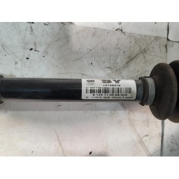 Recambio de transmision delantera izquierda para opel zafira b 1.6 16v cat referencia OEM IAM 13136379  