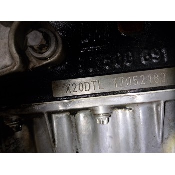 Recambio de motor completo para opel zafira a elegance referencia OEM IAM X20DTL  