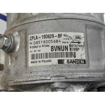 Recambio de compresor aire acondicionado para jaguar xe 2.0 diesel cat referencia OEM IAM CPLA-19D629-BR  