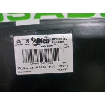 Recambio de modulo electronico para peugeot 508 active referencia OEM IAM 9665961480  