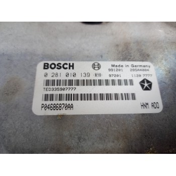 Recambio de centralita motor uce para chrysler voyager (gs) 2.5 td family referencia OEM IAM P04686870AA  