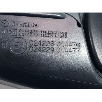 Recambio de retrovisor izquierdo para mazda 3 lim. () center-line referencia OEM IAM E4024228  