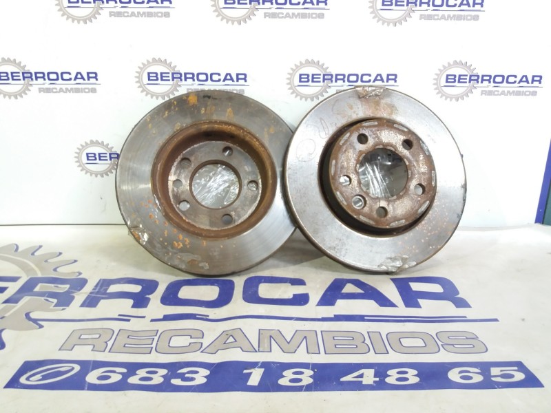 Recambio de disco freno delantero para volkswagen t5 bus 1.9 tdi cat (axb) referencia OEM IAM 7H0615301D  