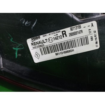 Recambio de piloto trasero derecho para dacia sandero laureate referencia OEM IAM 265506147R  