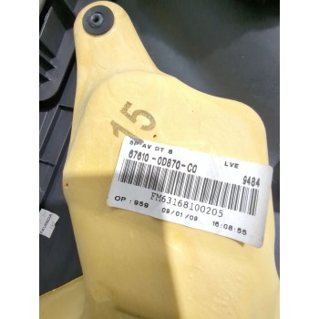 Recambio de guarnecido puerta delantera derecha para toyota yaris (_p9_) 1.33 vvt-i (nsp90_) referencia OEM IAM 676100D870  
