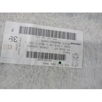 Recambio de techo interior para opel grandland x design line referencia OEM IAM YP00024977  