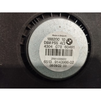 Recambio de altavoz para bmw serie 3 touring (e91) 2.0 16v referencia OEM IAM 430407860491  