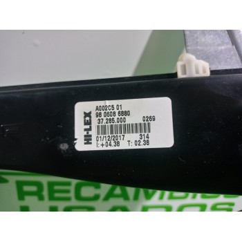 Recambio de elevalunas delantero derecho para peugeot 508 active referencia OEM IAM 9806086880  