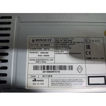 Recambio de sistema audio / radio cd para dacia sandero laureate referencia OEM IAM 281156864R  