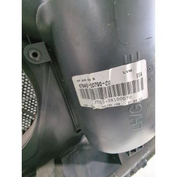 Recambio de guarnecido puerta trasera izquierda para toyota yaris (_p9_) 1.33 vvt-i (nsp90_) referencia OEM IAM 676400D790C0  