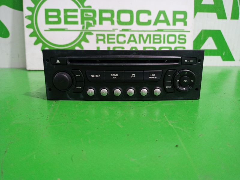Recambio de sistema audio / radio cd para peugeot 207 1.4 referencia OEM IAM 9664769677  