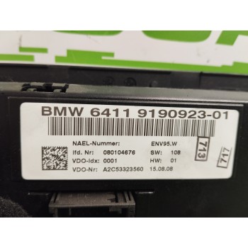 Recambio de mando climatizador para bmw serie 3 touring (e91) 2.0 16v referencia OEM IAM 6411919092301  
