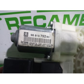 Recambio de motor elevalunas delantero izquierdo para citroën c4 berlina collection referencia OEM IAM 9681575280  