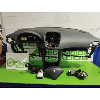 Recambio de kit airbag para peugeot 207 1.4 referencia OEM IAM 9663593480  