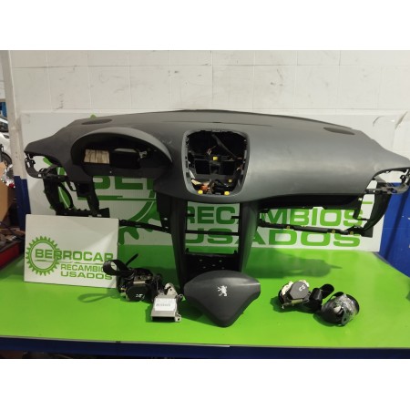 Recambio de kit airbag para peugeot 207 1.4 referencia OEM IAM 9663593480  