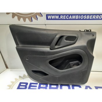 Recambio de guarnecido puerta delantera izquierda para peugeot partner kombi 1.6 blue-hdi fap referencia OEM IAM 9681235277  