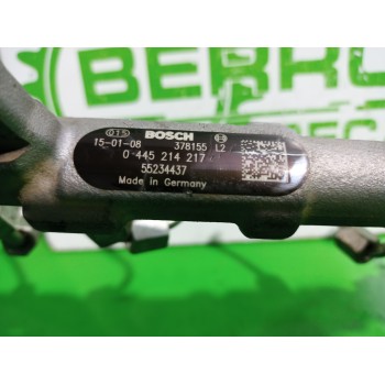 Recambio de rampa inyectora para fiat doblo ii cargo (263) referencia OEM IAM 55234437  