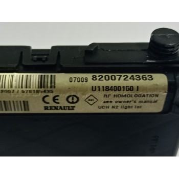 Recambio de modulo electronico para renault scenic ii grand confort dynamique referencia OEM IAM 8200724363  