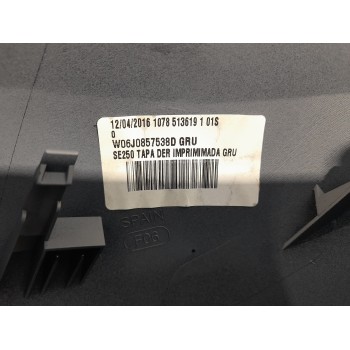 Recambio de carcasa retrovisor derecho para seat ibiza (6j5) 1.6 tdi referencia OEM IAM 6J0857538D  