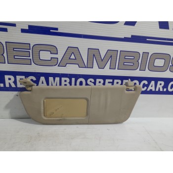 Recambio de parasol izquierdo para opel corsa c 1.2 16v cat (z 12 xe / lw4) referencia OEM IAM 24409339  
