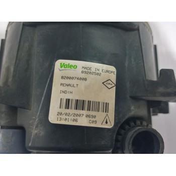 Recambio de faro antiniebla derecho para renault scenic ii grand confort dynamique referencia OEM IAM 89202502  
